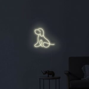 Puppy Neon Sign