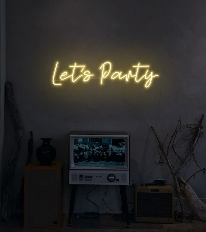 Let’s Party Neon Light Echo Neon 1 LED Neon Sign Brand
