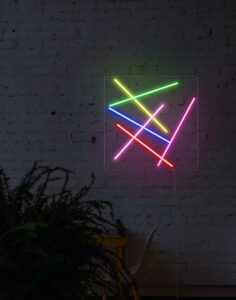 wall lamp neon lights