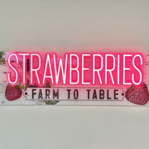 red-strawberry-neon-signs