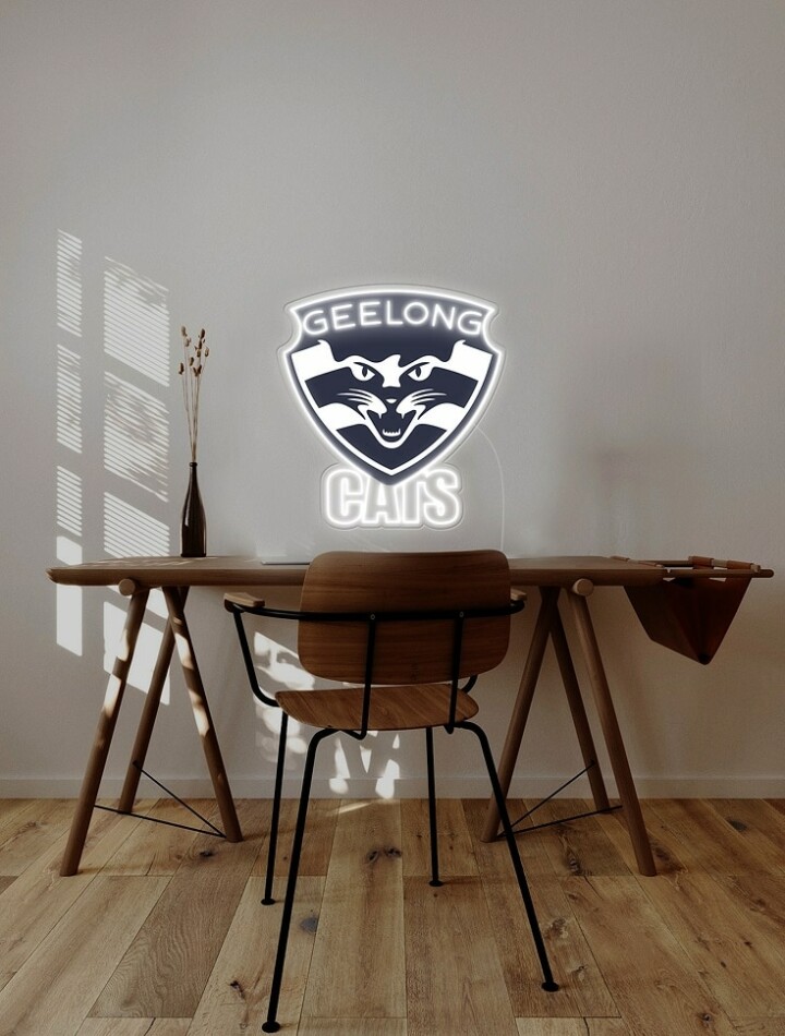 Geelong Cats LED Neon Light Sign Echo Neon