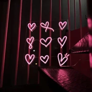 pink-hearts-neon-signs-custom-neon-sign-for-women