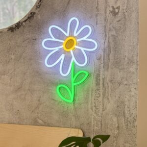 Daisy cute neon sign room decor