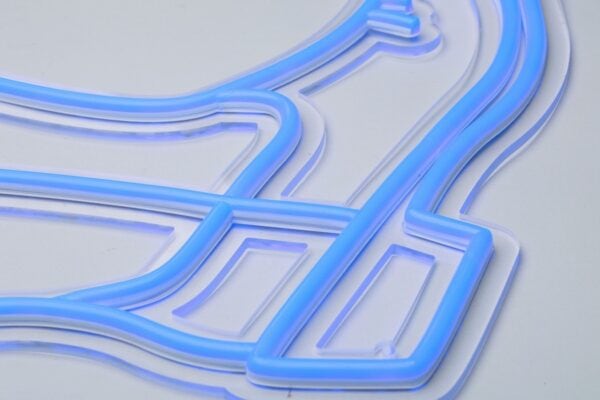 cowbowy boot led neon sign light detail