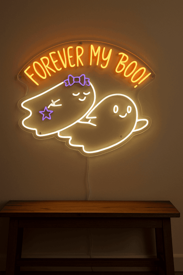 Forever My Boo Neon Sign