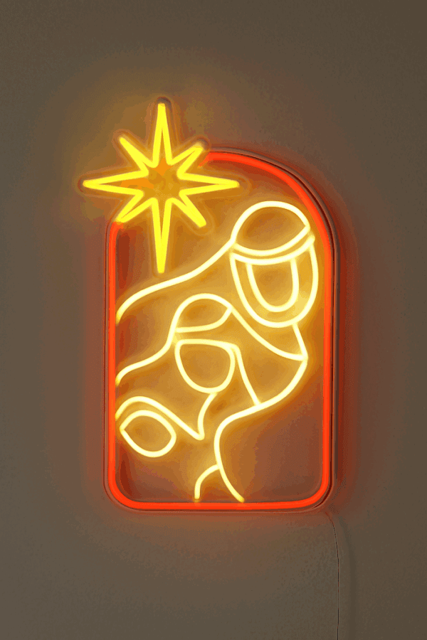 The Star Christmas Neon Sign