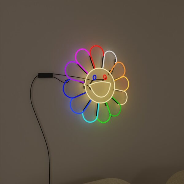 SMILEY face vintage neon sign business lighting