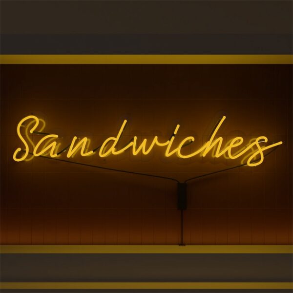 Sandwiches Restaurant Decor Vintage Neon Sign - Image 4