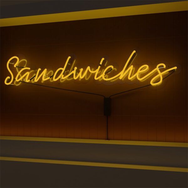 Sandwiches Restaurant Decor Vintage Neon Sign - Image 5