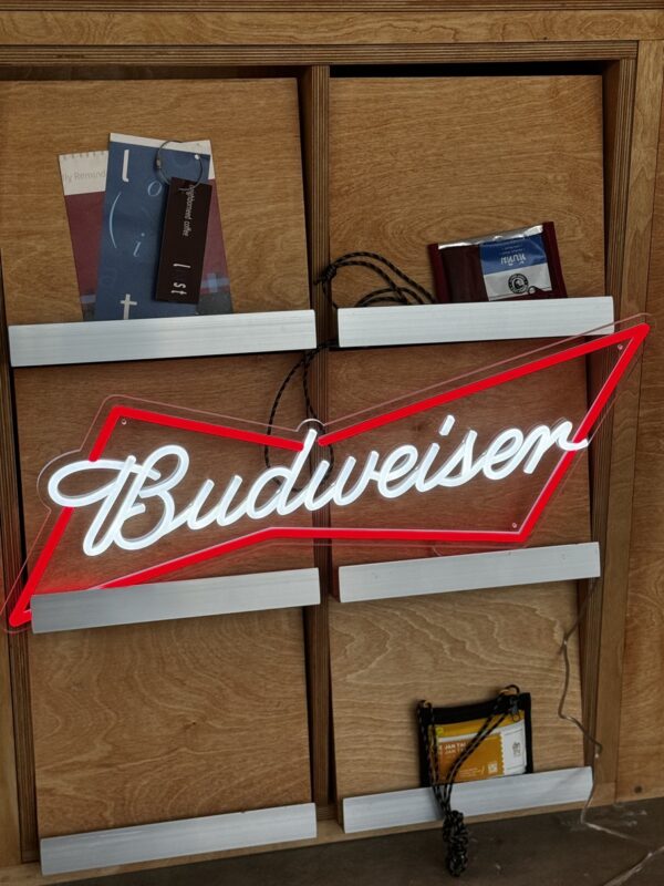 classic budweiser led neon sign