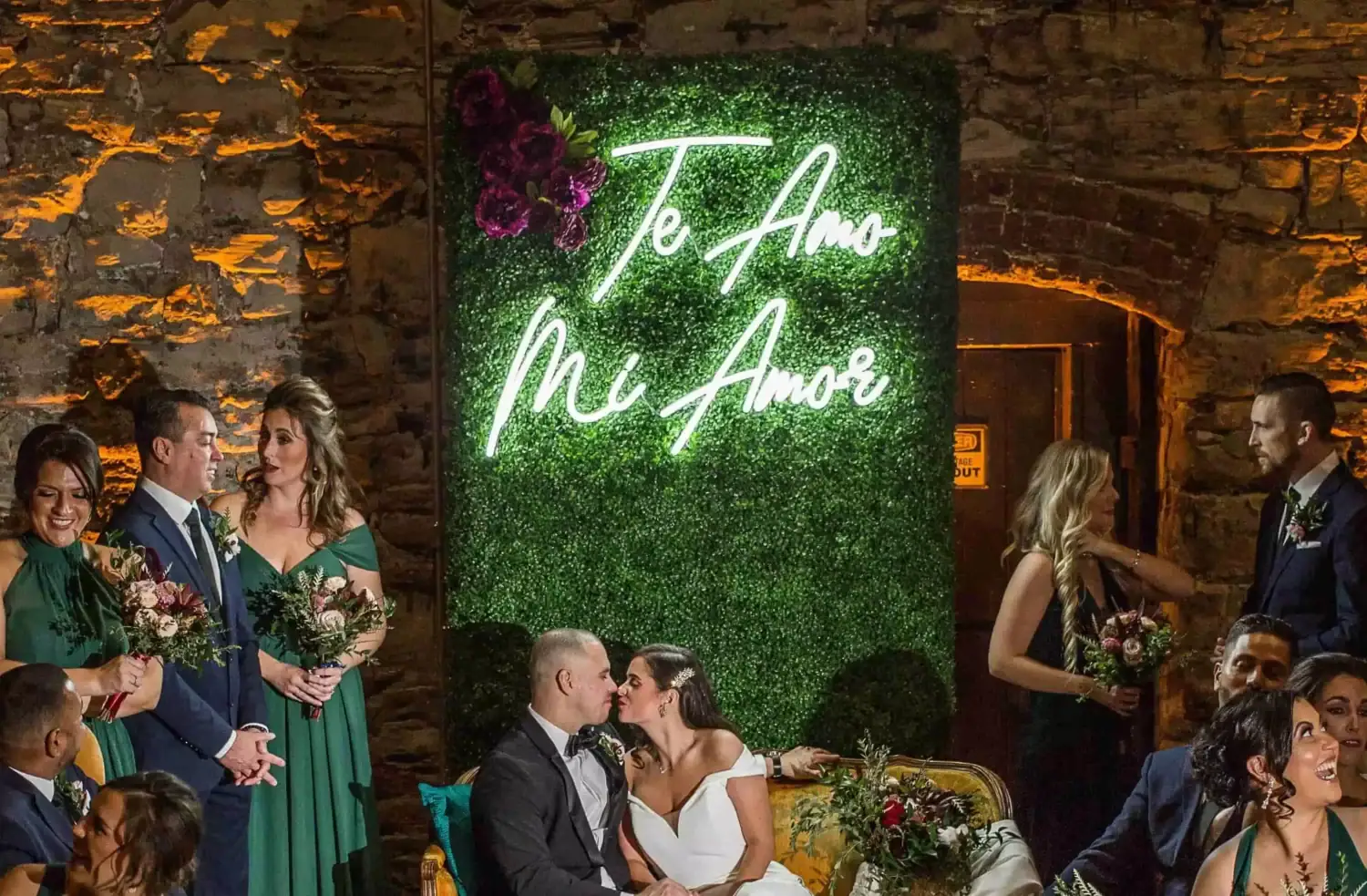 big wedding led neon sign