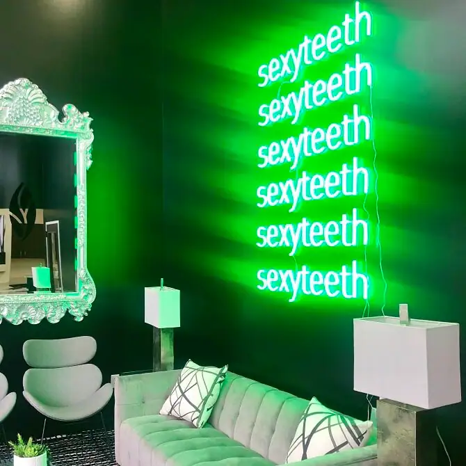 dentistry led neon sign