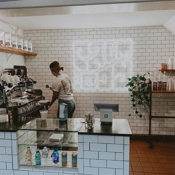 Palm & Boy Coffee and Açaí business logo