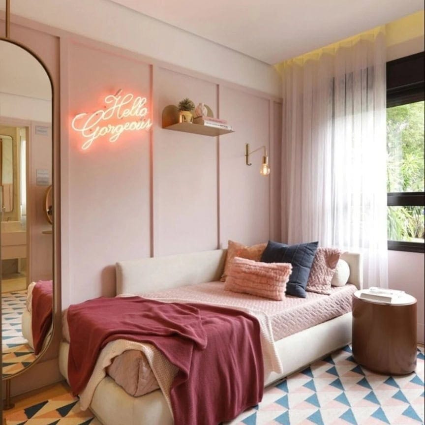 bedroom neon sign, teen bedroom neon sign