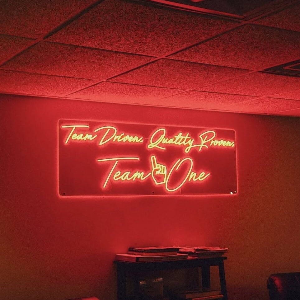 car dealer custom led neon sign