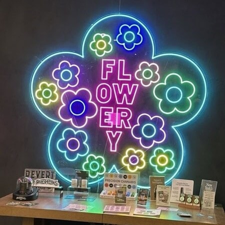 dispensary decor led neon sign