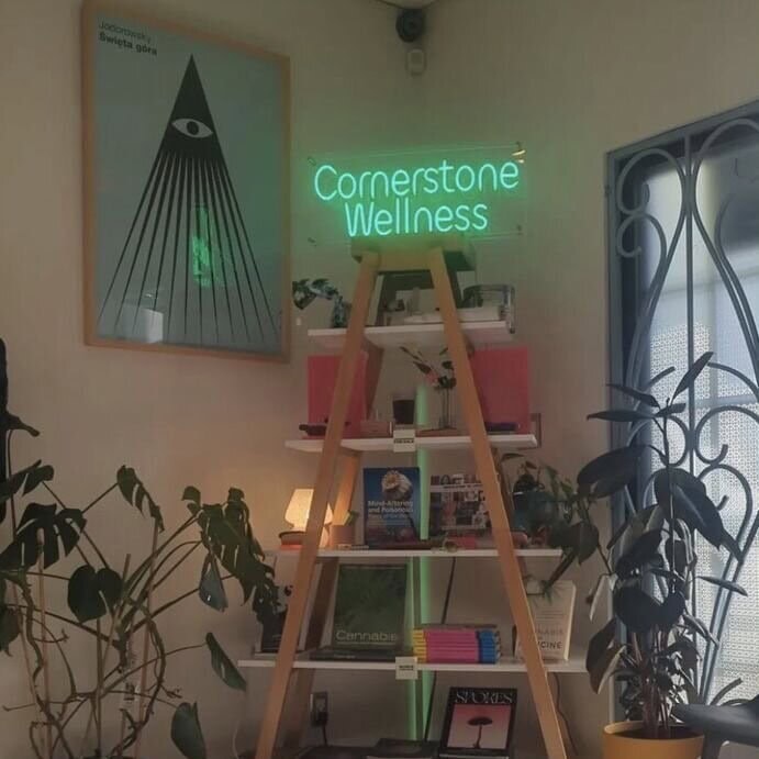 dispensary neon sign small size decor