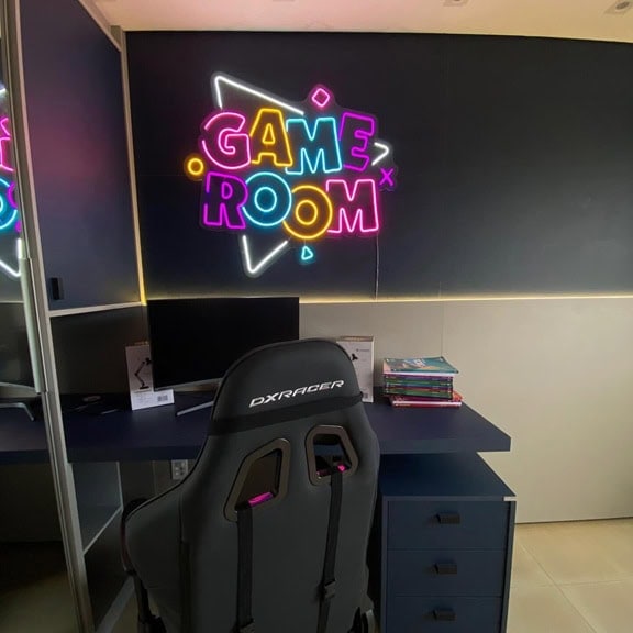 game room led neon sign wall decor