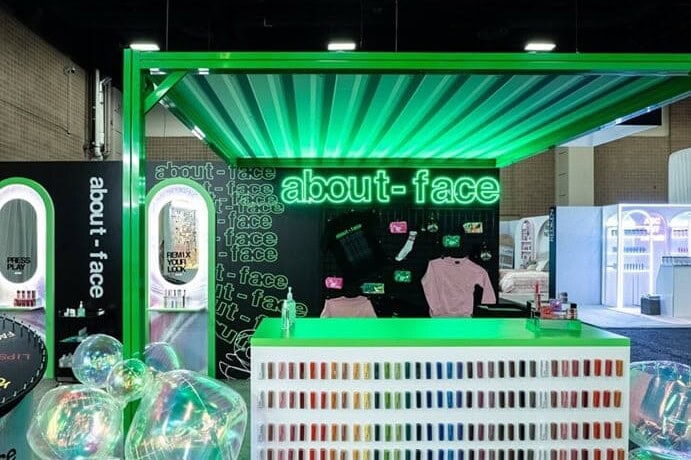 led neon sign for business event booth, trade show decor