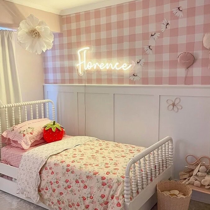 led neon sign for kid room, name neon sign for bedroom decor