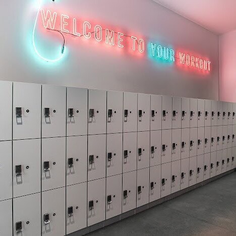 motivation custom neon sign for gym locker room