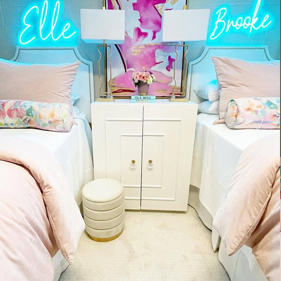 teen bedroom name neon signs